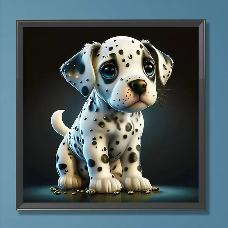 HUACAN Full Round/Square Diamond Painting Dog New Arrive Animal