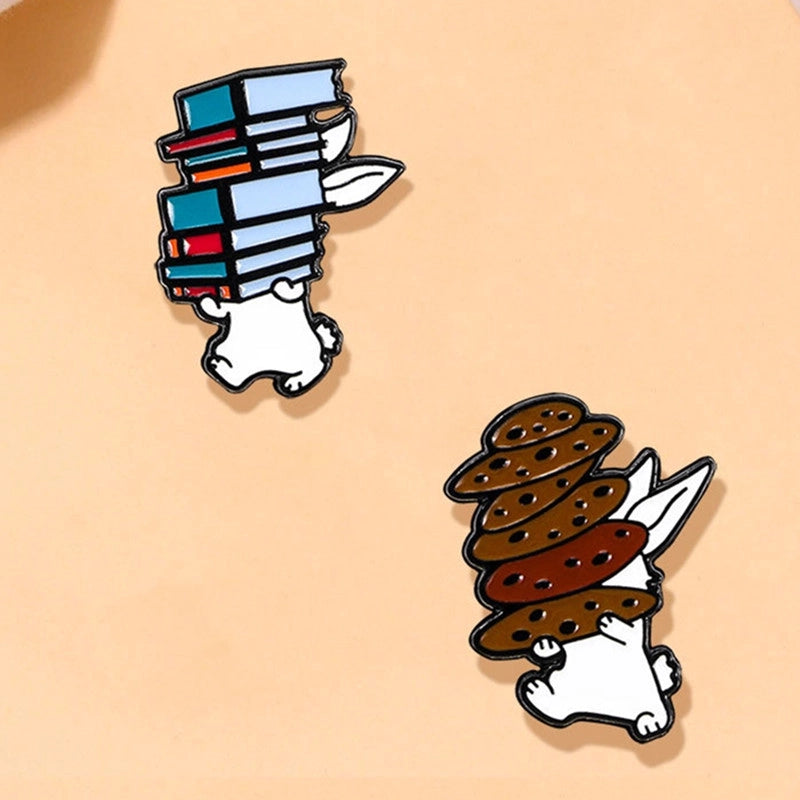 Cute Cat Skull Alloy Unisex Brooches