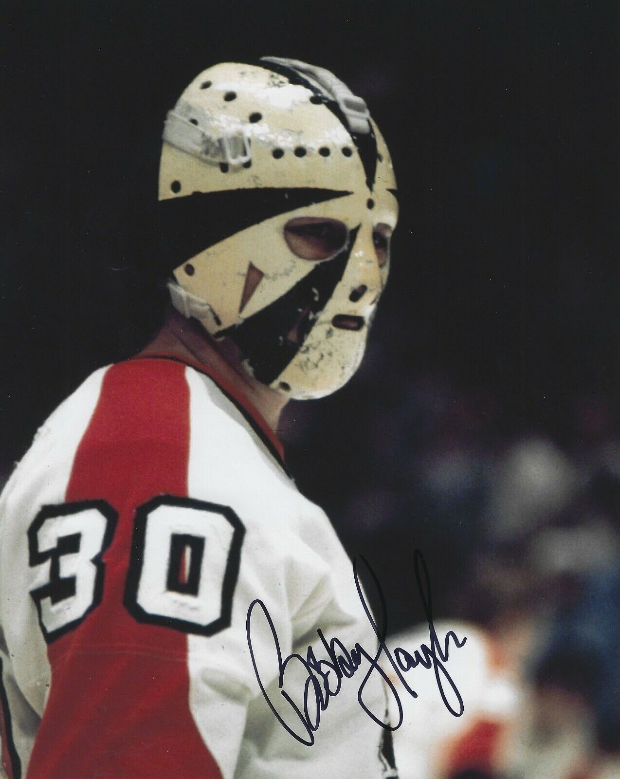 Autographed 8x10 Bobby Taylor Philadelphia Flyers Photo Poster painting - w/COA