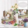 Acrylic Flower Sewing Machine - 5D DIY Craft Ornament
