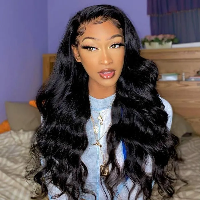 Wignee Body Wave Middle Part 4x4 Lace Closure Human Hair Wigs Wignee hair