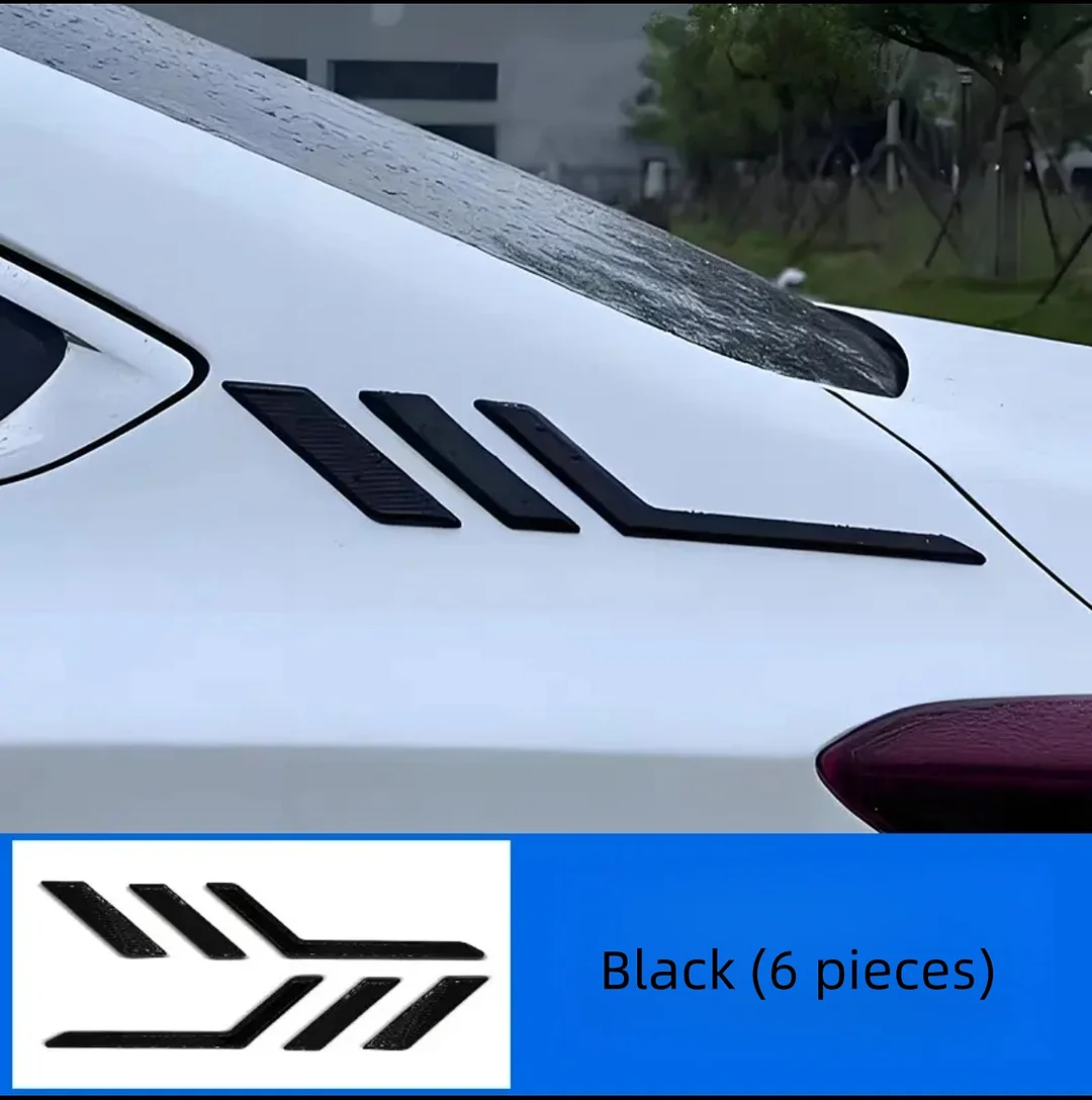 Car modification and modification side wing stickers--sports body decorative stickers