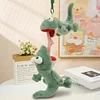 Hoppers: Green Talking Lizard Abstract Quirky Plush Toy