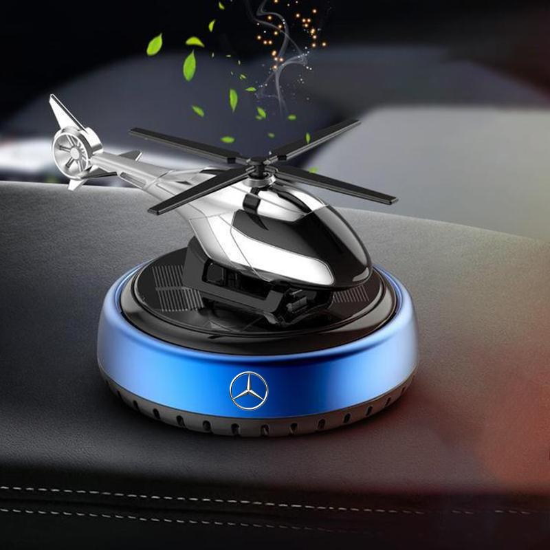 Car Solar Helicopter Aromatherapy
