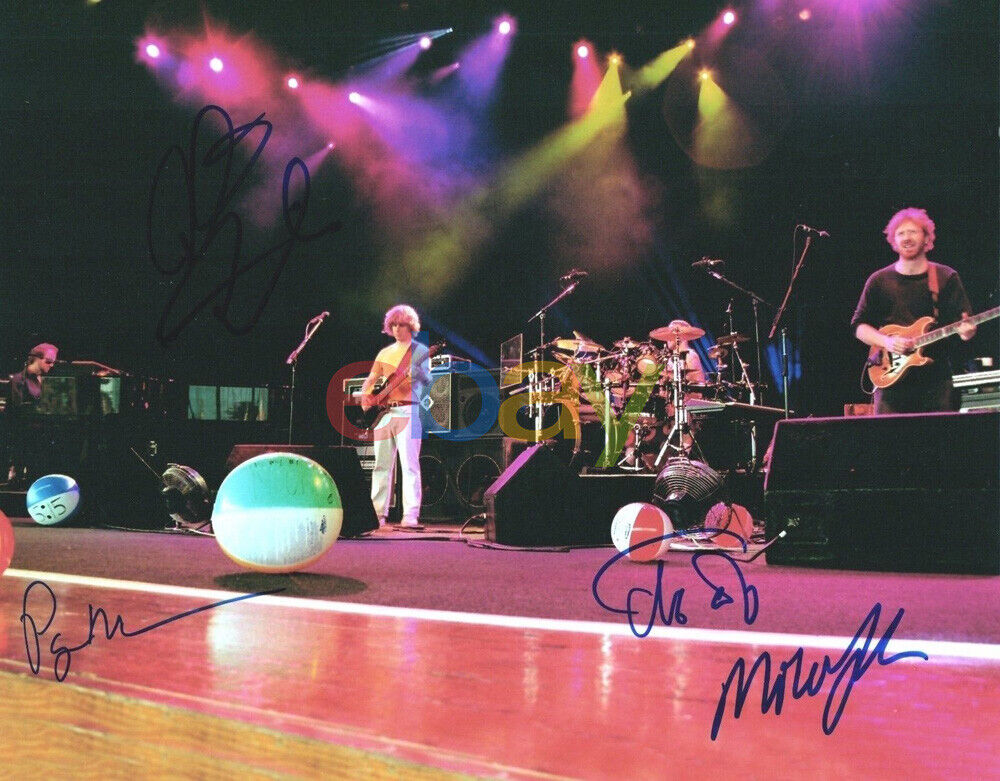 Phish Band signed 8x10 Autographed Photo Poster painting reprint