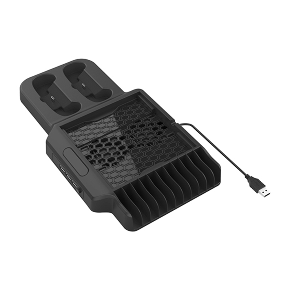 

Cooling Stand Controller Charger w/2 Fans 11 Game Slots for Xbox Series S X, 501 Original