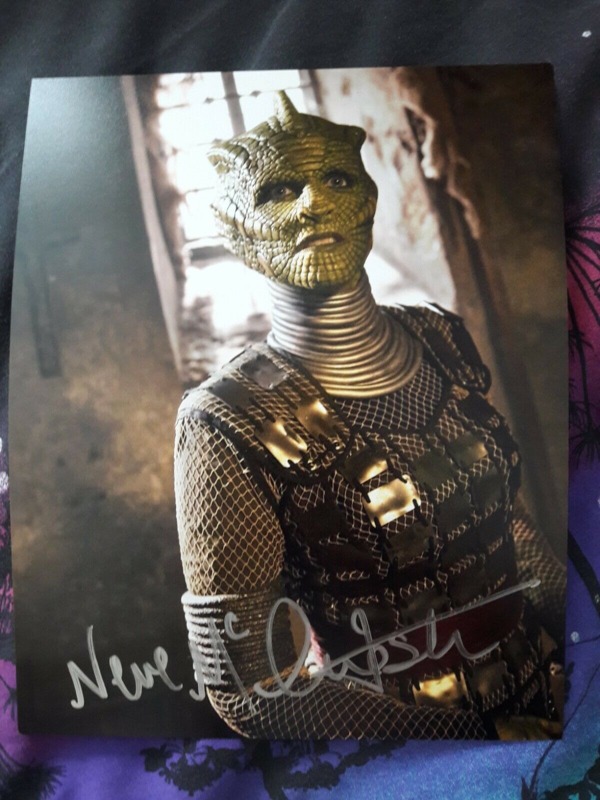 Doctor Who Autograph - Neve McIntosh signed Dr Who Photo Poster painting