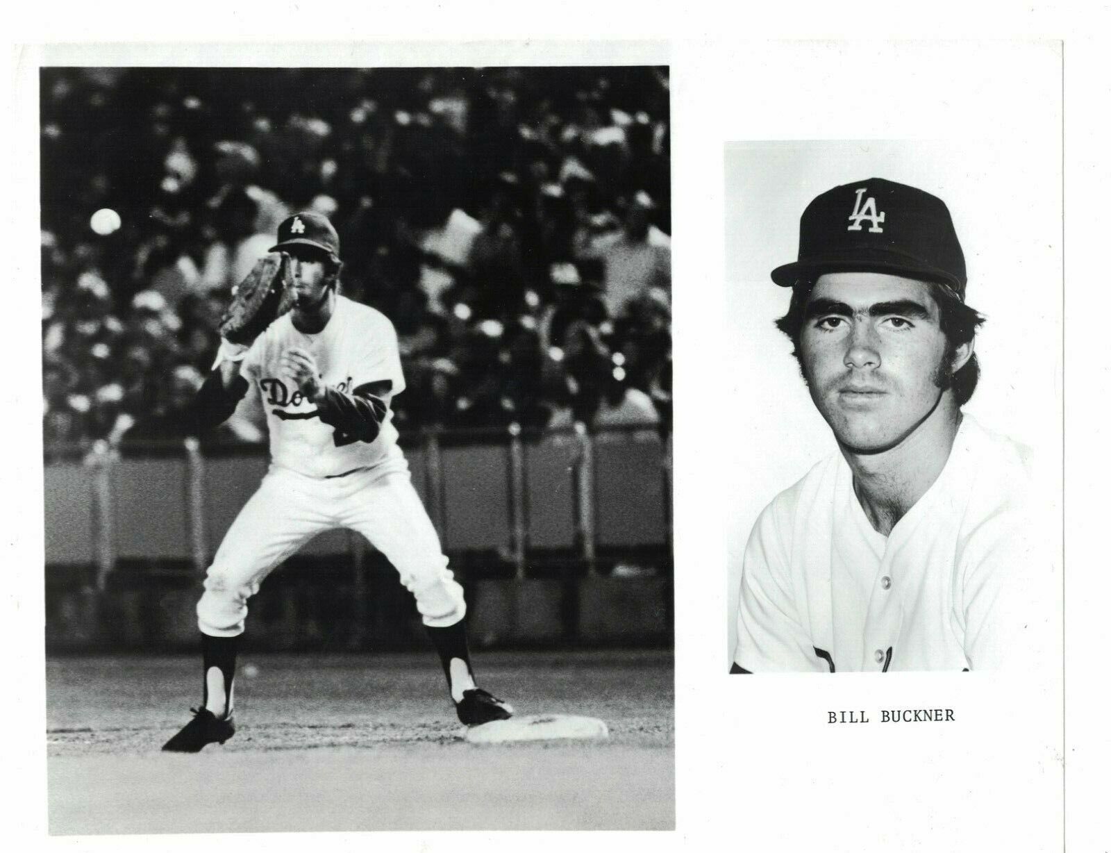 Bill Buckner Los Angeles Dodgers 1973 Team Issue 8x10 Baseball Photo Poster painting AO