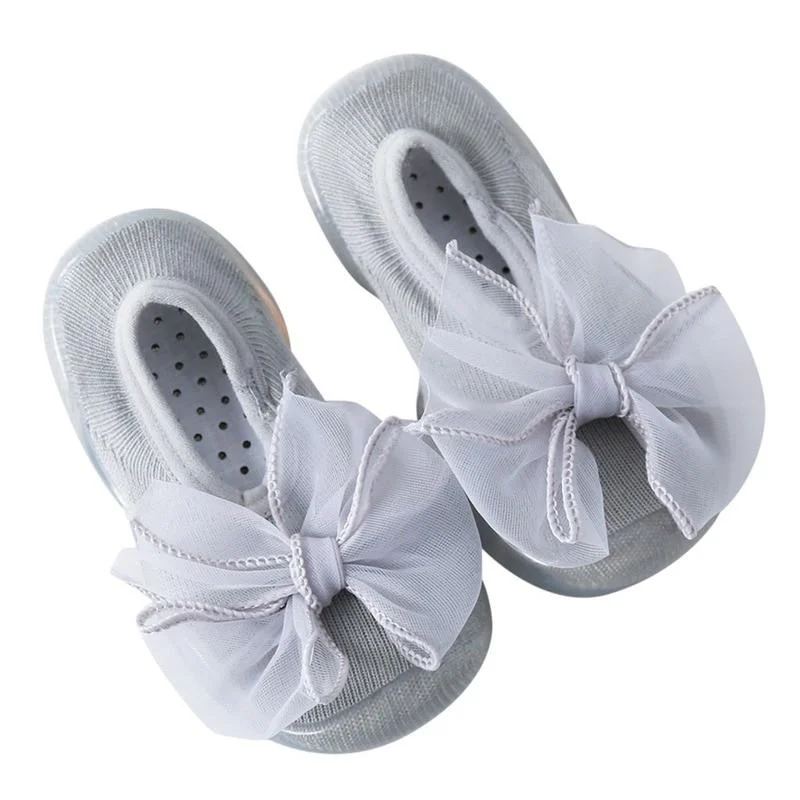 Toddler Baby Girls Sock Shoes Kids Rabbit Soft Sole Rubber Shoes for girl boys Socks Slipper Infant Baby Soft Anti-slip Shoes