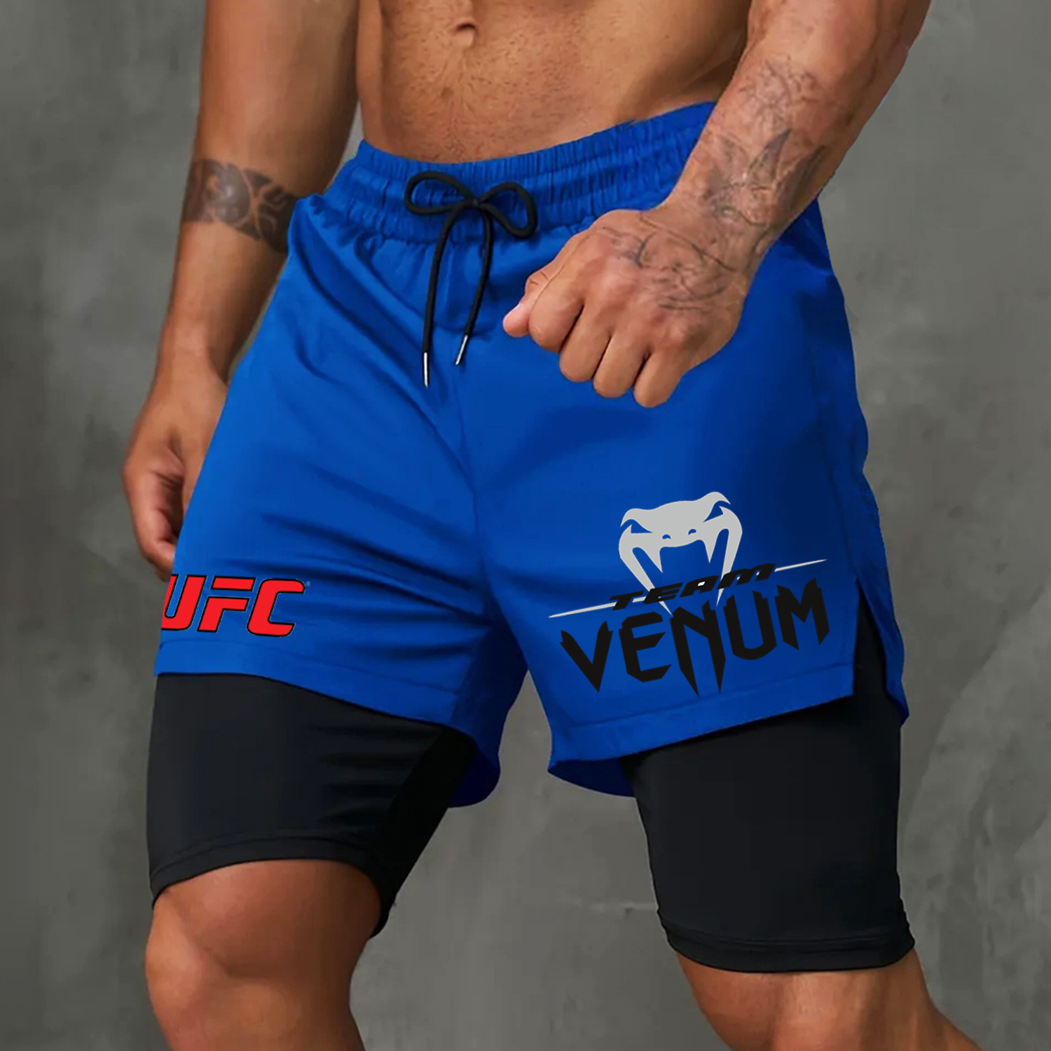 Lettering Training Shorts / TECHWEAR CLUB / Techwear