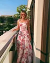 Lace-Up Condole Belt Bohemia Maxi Dresses