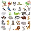 30 PCS DIY Diamond Painting Sticker Gem Sticker Crafts Kits (Frog Parrot Monkey)
