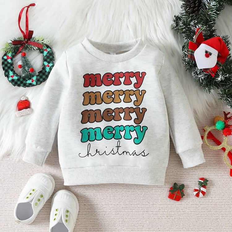 MERRY CHRISTMAS Baby Casual Sweatshirt