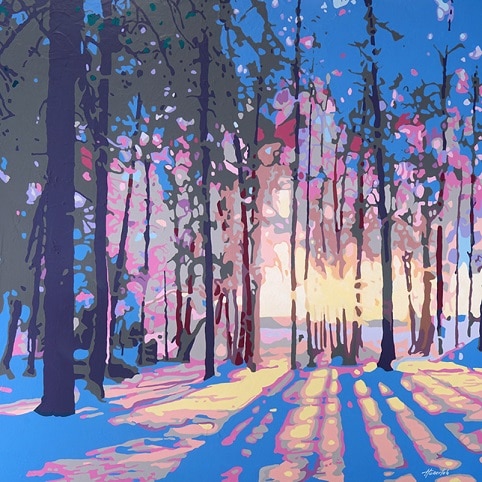 

Blue Morning – Paint By Numbers - 40*50CM, 501 Original