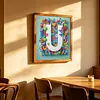 Butterfly Flower U 5D Partial Drill DIY Diamond Painting Kit 30*30cm