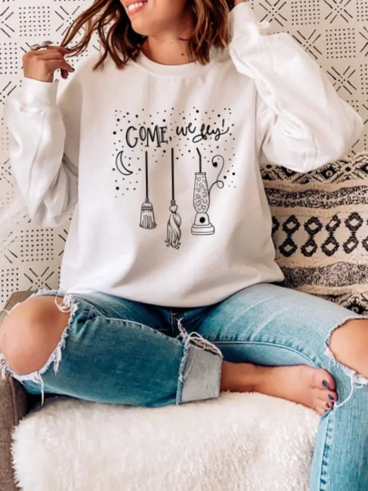 Come We Fly Halloween Sweatshirt