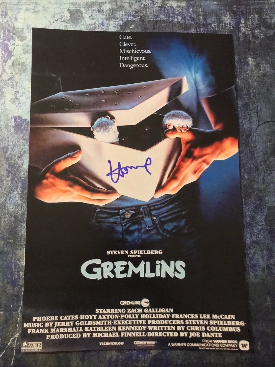 GFA Gremlins Gizmo * HOWIE MANDEL * Signed Autographed 12x18 Photo Poster painting PROOF H2 COA