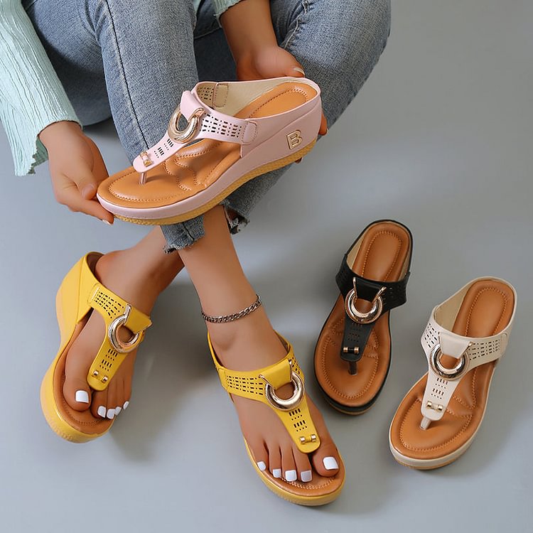 Candy Color Metal Chain Slippers Square Toe Summer Sandals Shoes Women Open Toe Pu Leather Green  Zapatillas Casa Mujer QueenFunky