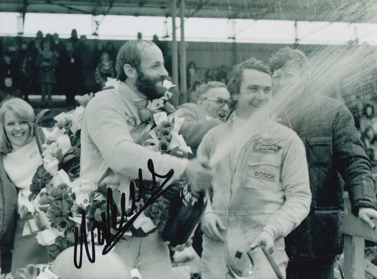 Henri Pescarolo Hand Signed 8x6 Photo Poster painting Le Mans 1.