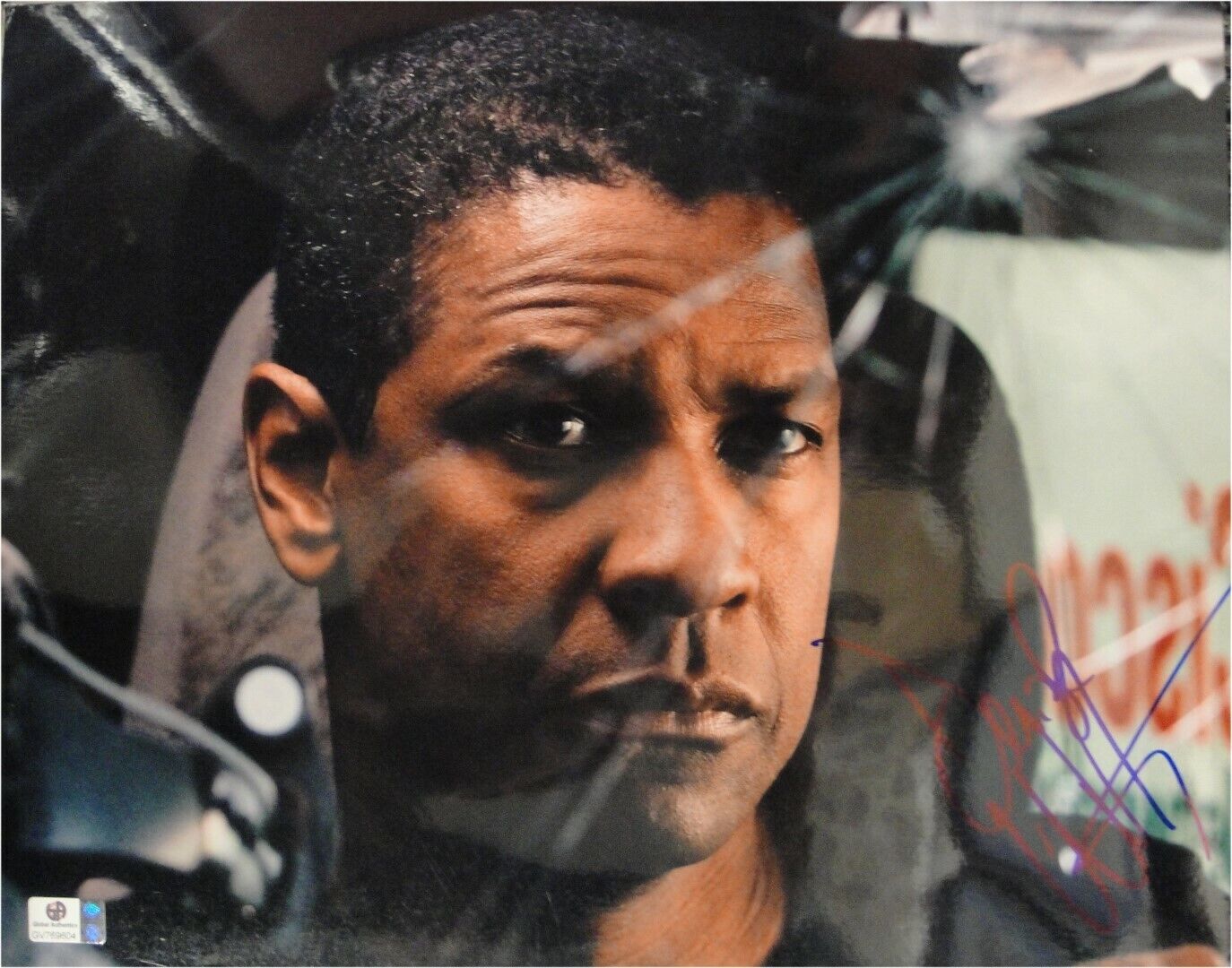 Denzel Washington Signed 11x14 Photo Poster painting Training Day/American Gangster GA 769604