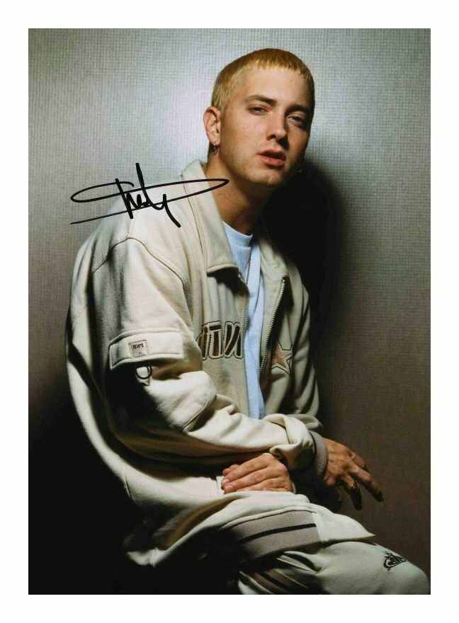 EMINEM AUTOGRAPH SIGNED PP Photo Poster painting POSTER