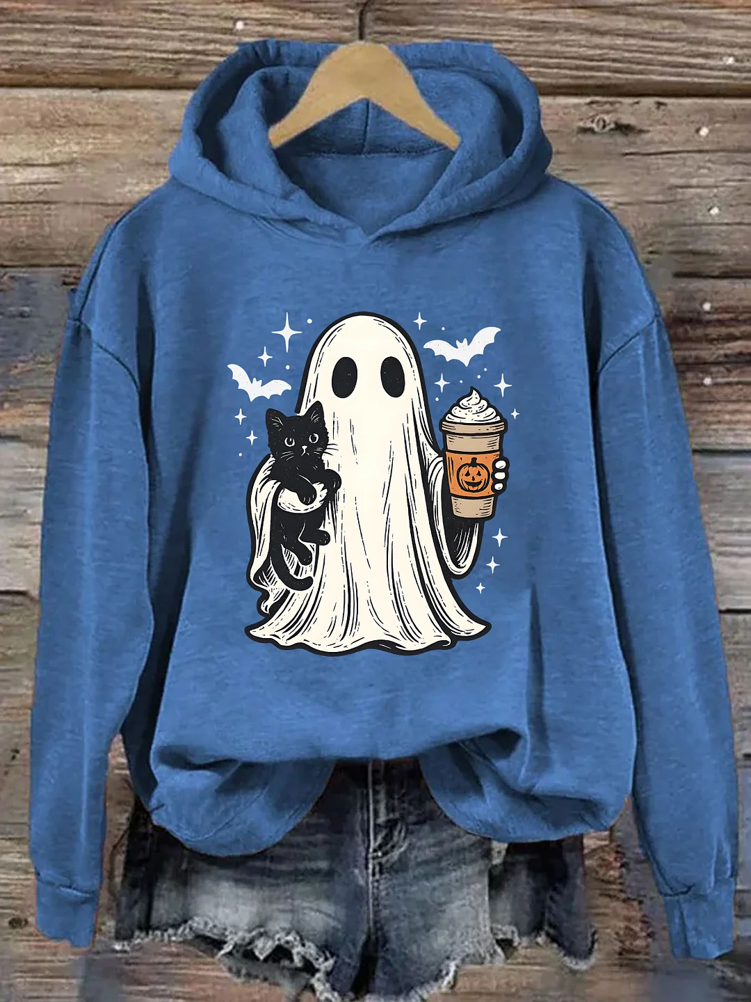 Pumpkin Spice Ghost Hoodie