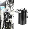 Baffled Oil Catch Can 300ml Tank Separator Aluminum Alloy Car Oil Reservoir Tank