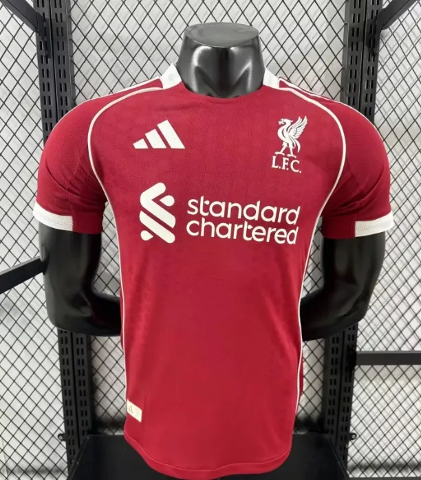2526 New Season Liverpool Home Jersey Player Edition