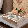 DIY Diamond Painting Wooden Tray Food Tray with Handle Living Room Decoration Easter Eggs Wooden Tray Kit