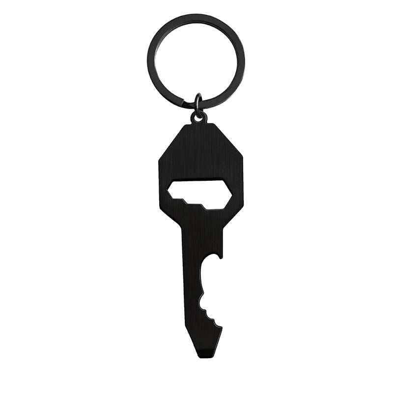 Key Chain Spot Stainless Steel Blank Laser Color Printing Material Holiday Gift Lettering Metal Key Chain