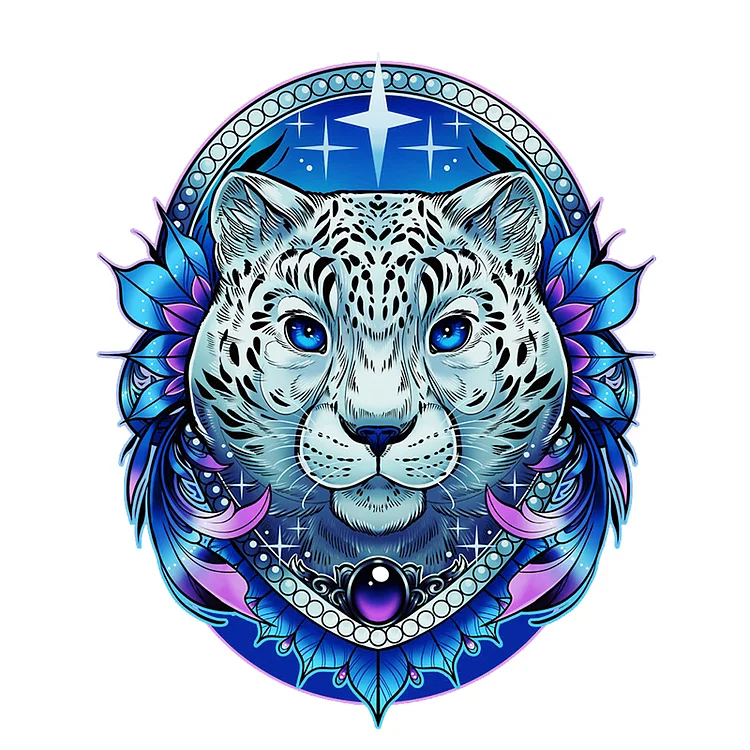 Snow Leopard - Wooden Jigsaw Puzzle