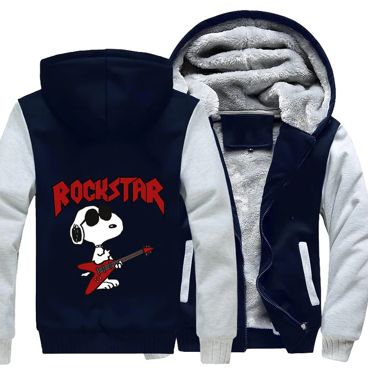 Rock Star, Snoopy Fleece Jacket
