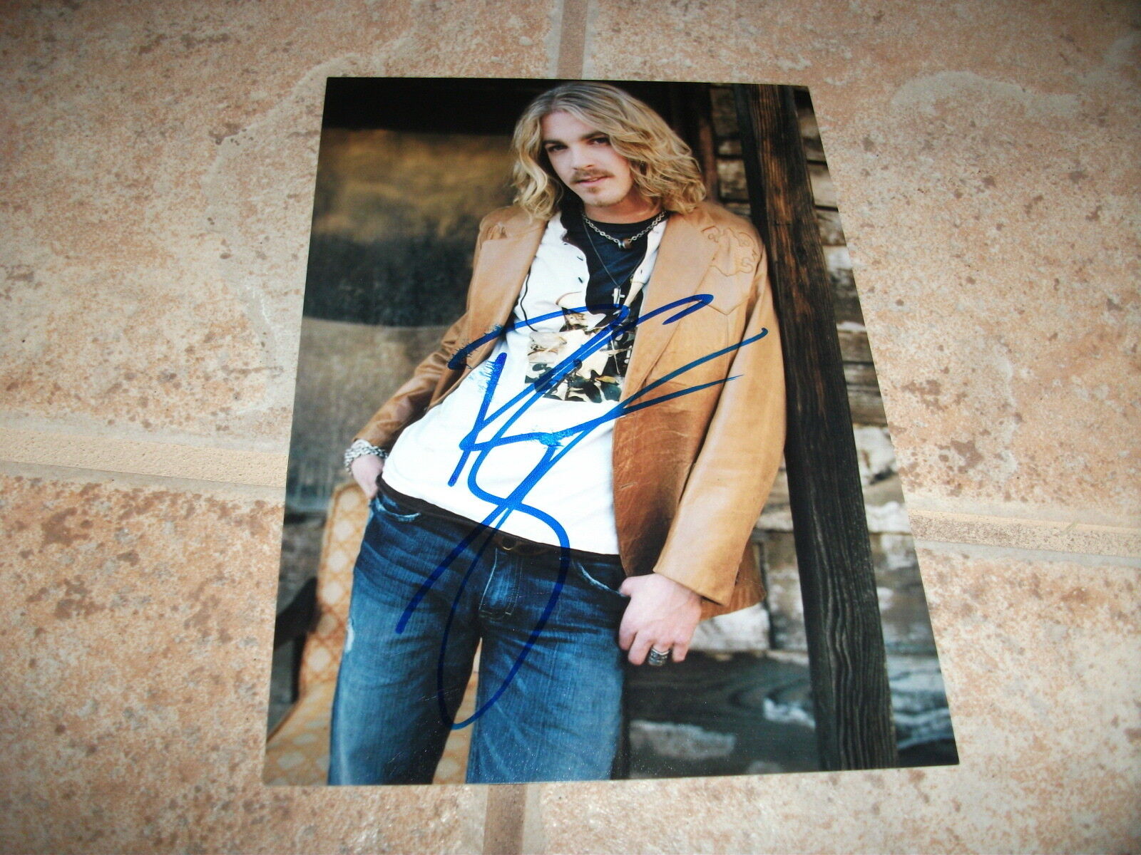 Bucky Covington Sexy Signed Autographed 5x7 ColorCountry Photo Poster painting #1