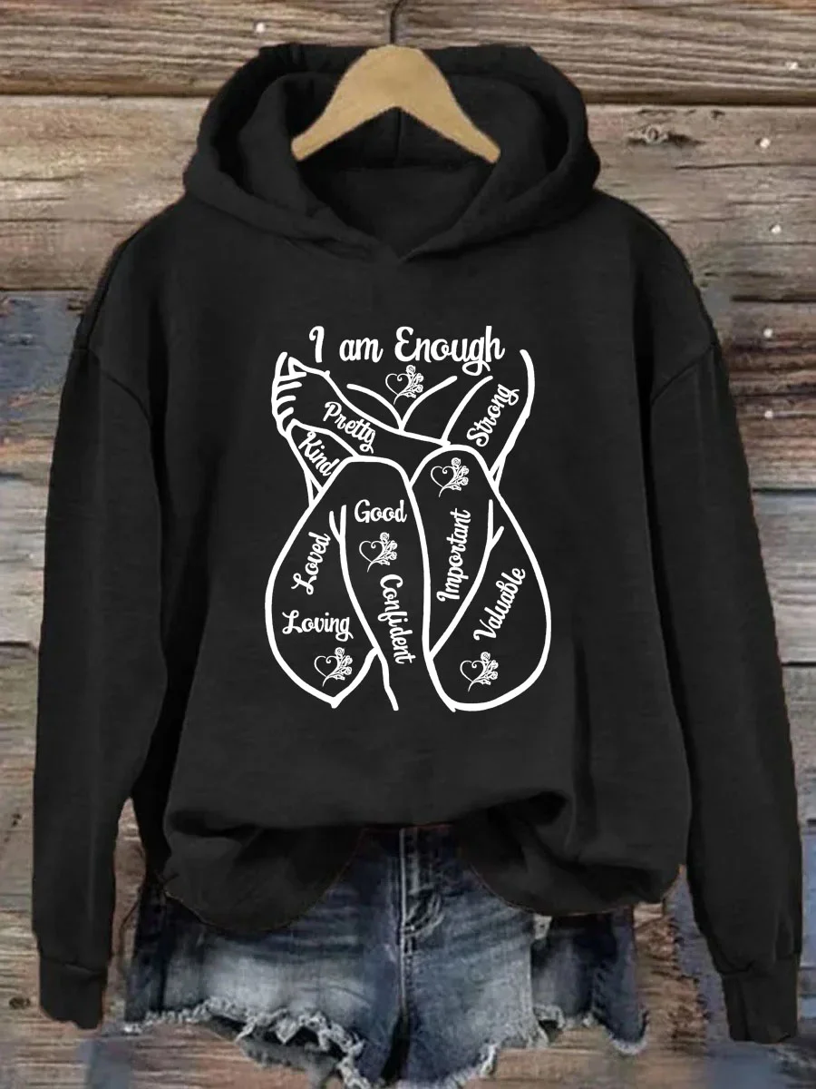 I AM Enough Hoodie