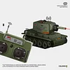 Super mini tank full-scale remote control battle tank infrared battle remote control car