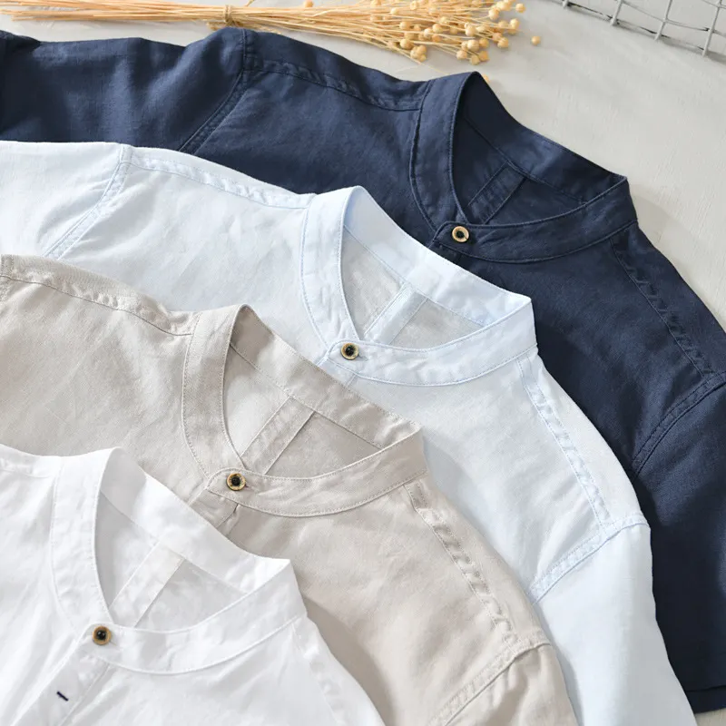 Men's Cotton-Linen Shirt &ndash; Breathable Minimalist Summer Style &ndash; view 2