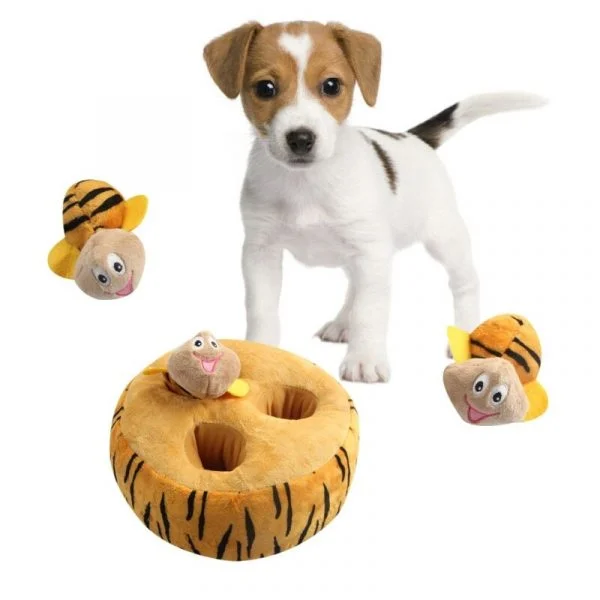 Pet Plush Toys Hide And Seek Interactive Game