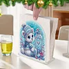 Christmas Acrylic DIY 5D Diamond Art Painting Napkin Holder Set (Polar Bear)