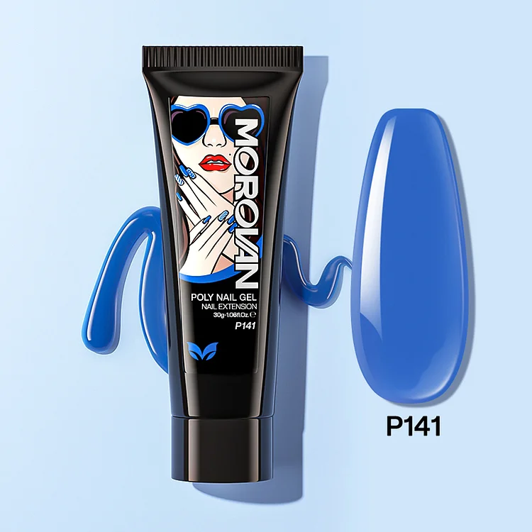 Cornflower Blue Poly Nail Gel 30ml