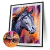 Diamond Painting-5D Full Round Drill  Horse