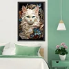 (40*60cm)Cat - Full Round Drill Diamond Painting