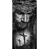 (Big Size)Jesus - 11CT Stamped Cross Stitch - 40*80cm