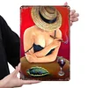 Woman Smoking a cigar - Vintage Metal Signs(12*16Inch)-Pin-up-girls