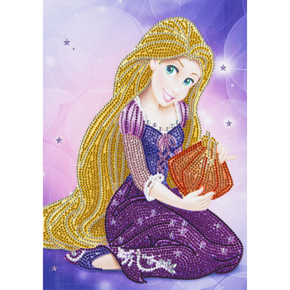 

Princess - Special Shaped Diamond Painting - 30*40CM, 501 Original