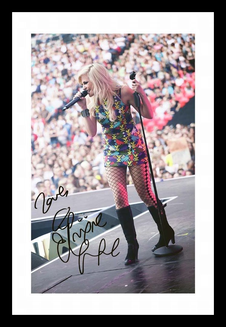 Pixie Lott Autograph Signed & Framed Photo Poster painting
