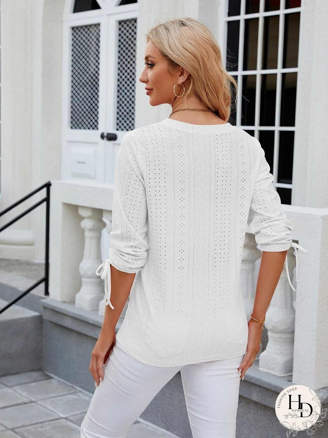 Versatile Knit Mock Neck T-Shirt