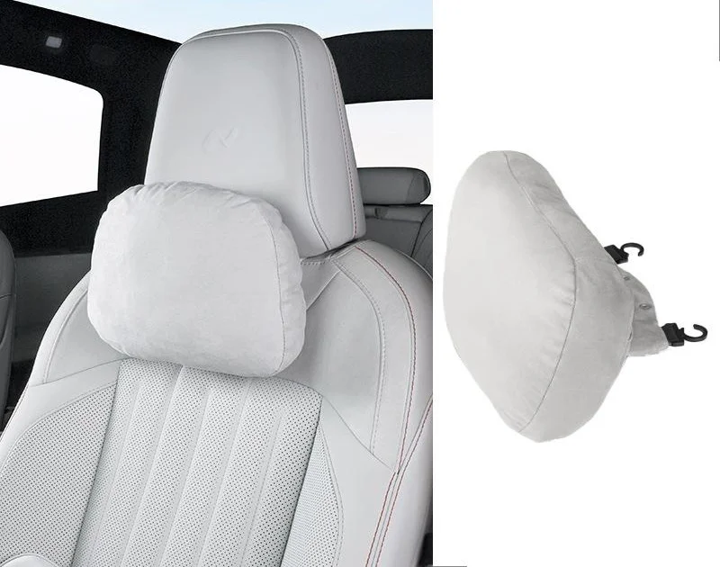 2026 Latest Model Car Seat Ergonomic Suede Headrest and Lumbar Support