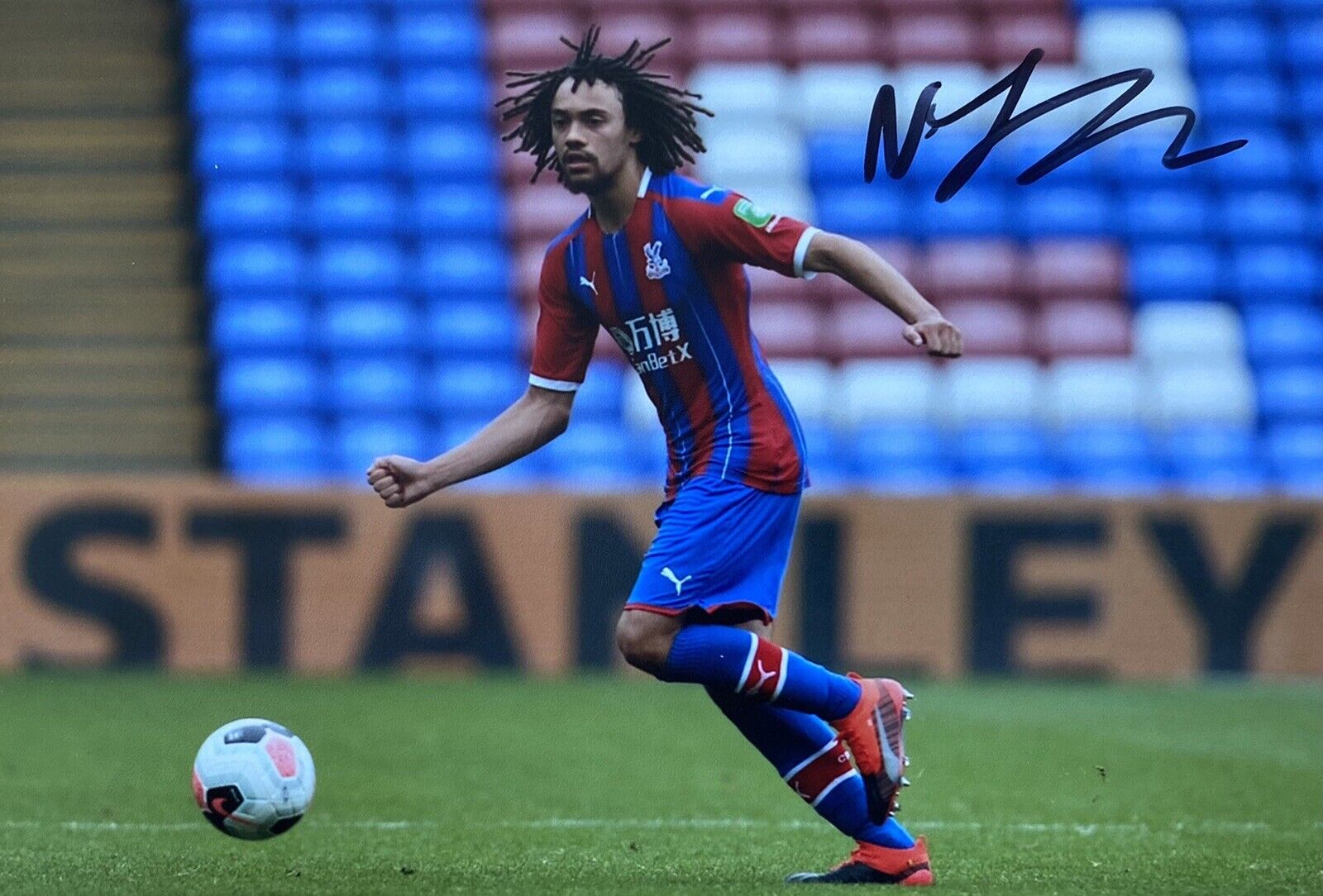 Nya Kirby Genuine Hand Signed Crystal Palace 6X4 Photo Poster painting 2