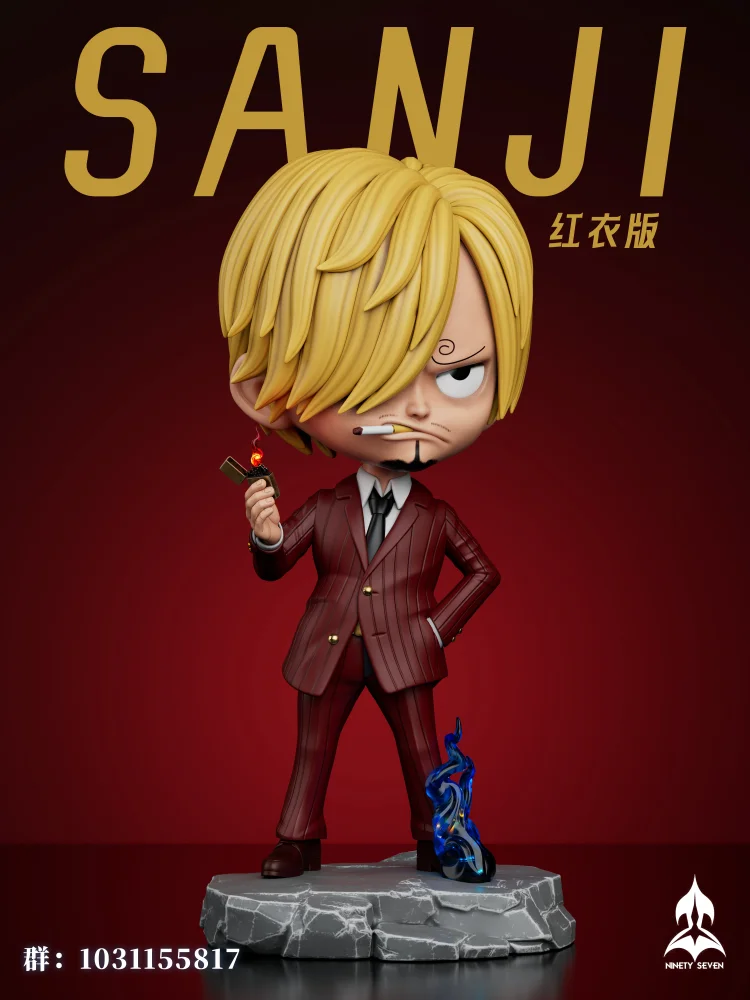 NINETY SEVEN STUDIO -One piece-Q Version Sanji Statue(GK)-