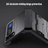 Drop Protection Kickstand Phone Cover Case for Samsung Galaxy Z Flip3 5G Non-Fingerprint Fundas Coque